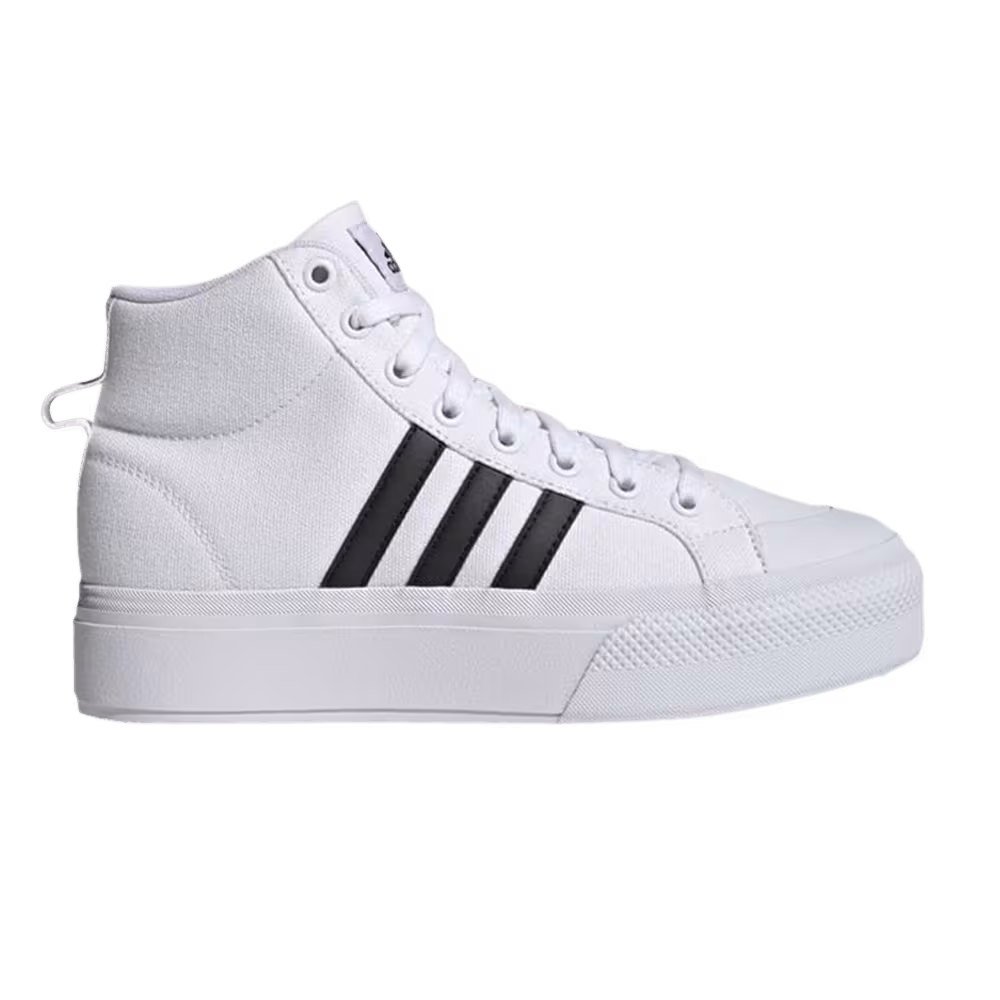 Adidas Women's Bravada 2.0 Platform Mid White Black