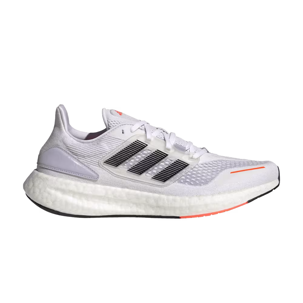 Adidas PureBoost 22 Heat.RDY White Black Solar Red