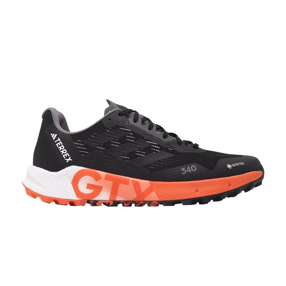 Adidas Terrex Agravic Flow 2.0 GORE-TEX Black Impact Orange