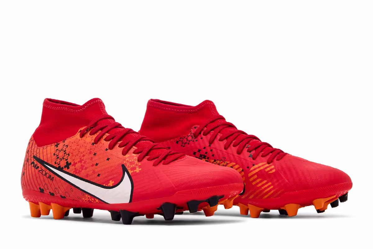Nike Zoom Mercurial Superfly 9 Academy MDS AG Dream Speed - Light Crimson, view 9