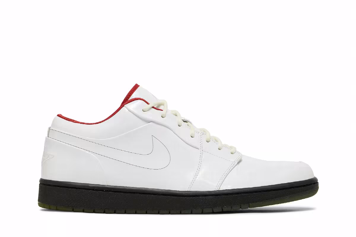 Air Jordan 1 Phat Low Premium White Red, view 2