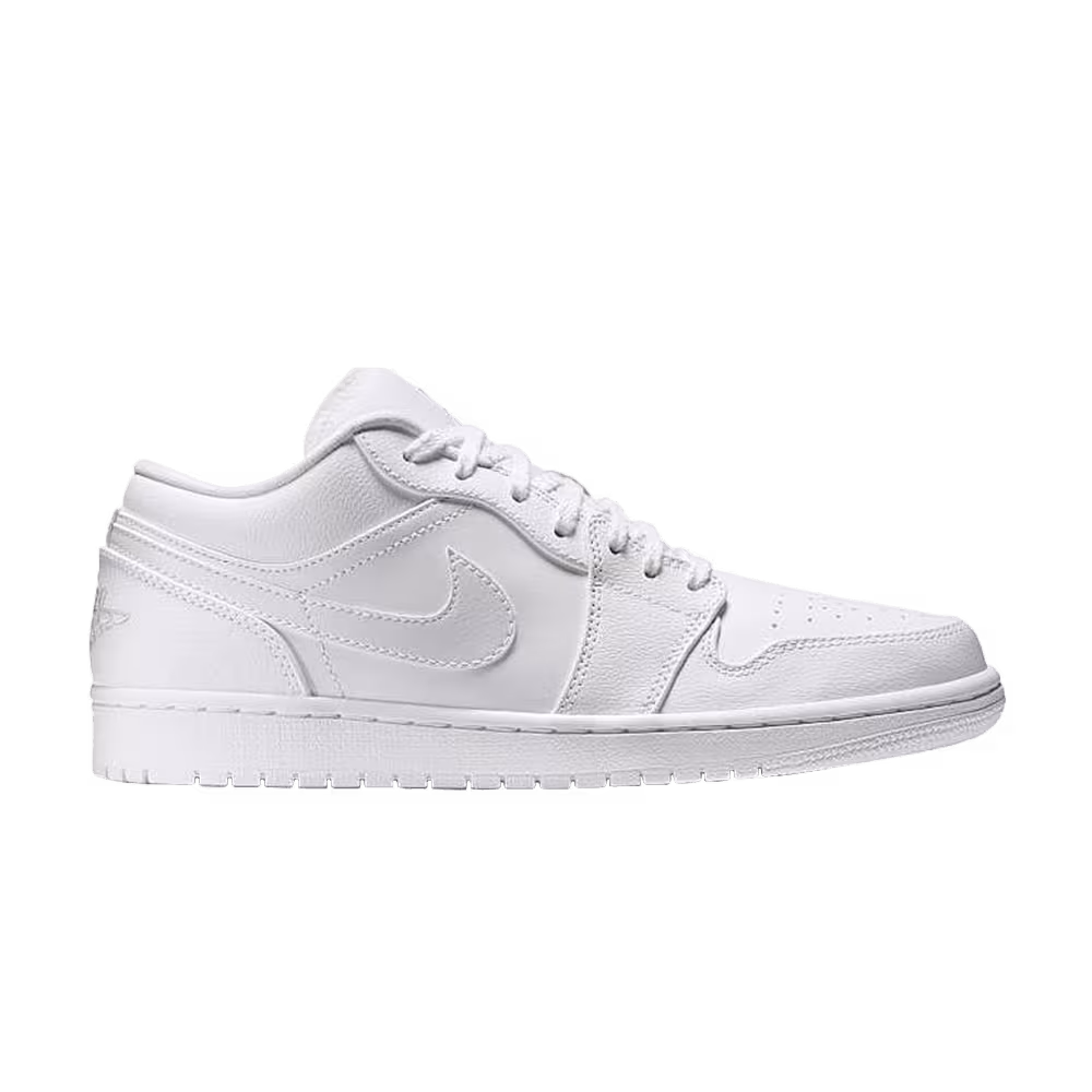 Air Jordan 1 Low White Metallic Silver