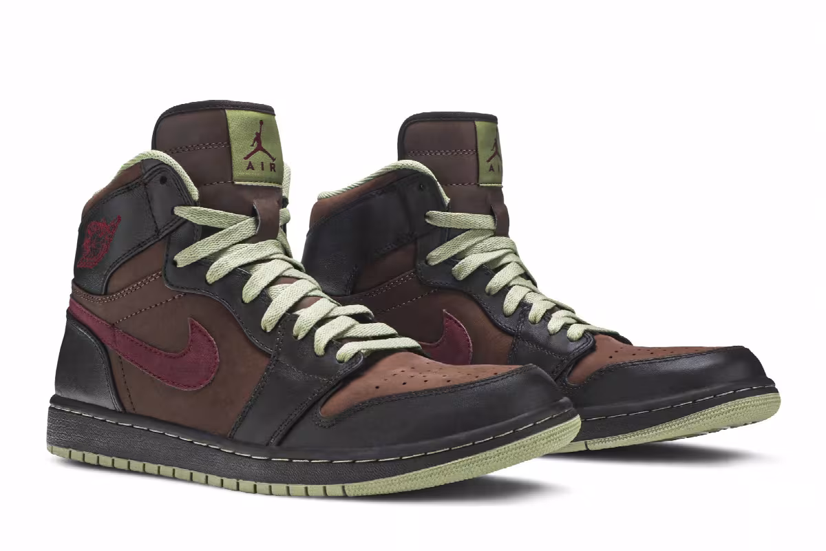 Air Jordan 1 High Velvet Brown, view 9