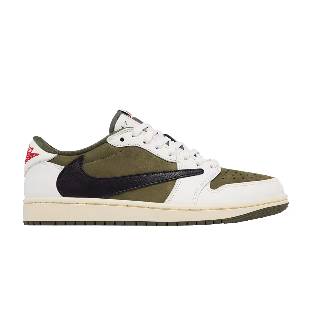 Travis Scott x Air Jordan 1 Low OG SP Reverse Olive / Medium Olive