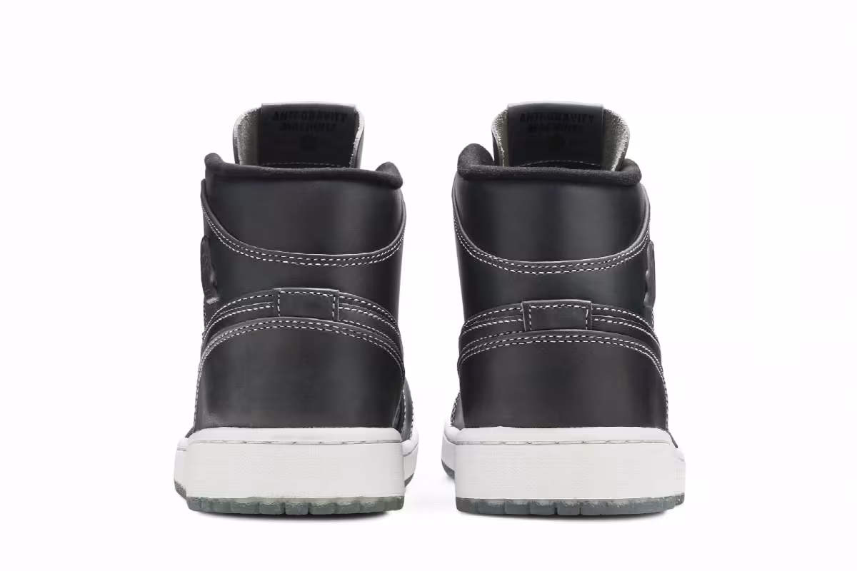 Air Jordan 1 Mid Nouveau Wolf Grey, view 7