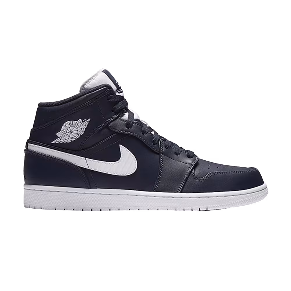 Air Jordan 1 Mid Obsidian