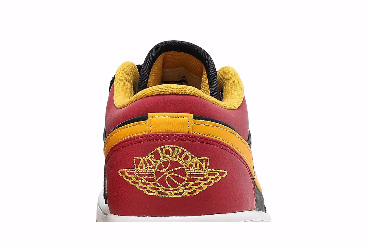 Air Jordan 1 Low Gym Red Gold, view 8