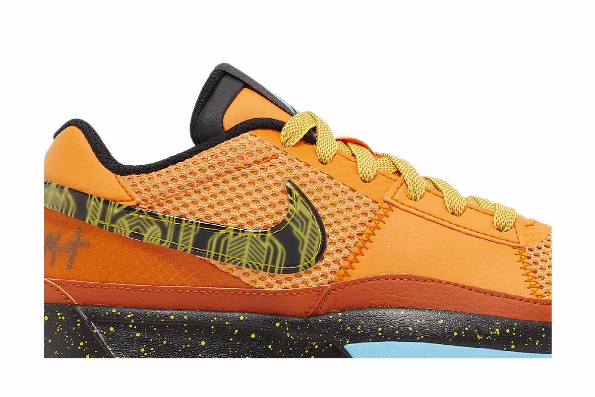 Nike Ja 1 SE GS Bright Mandarin, view 3