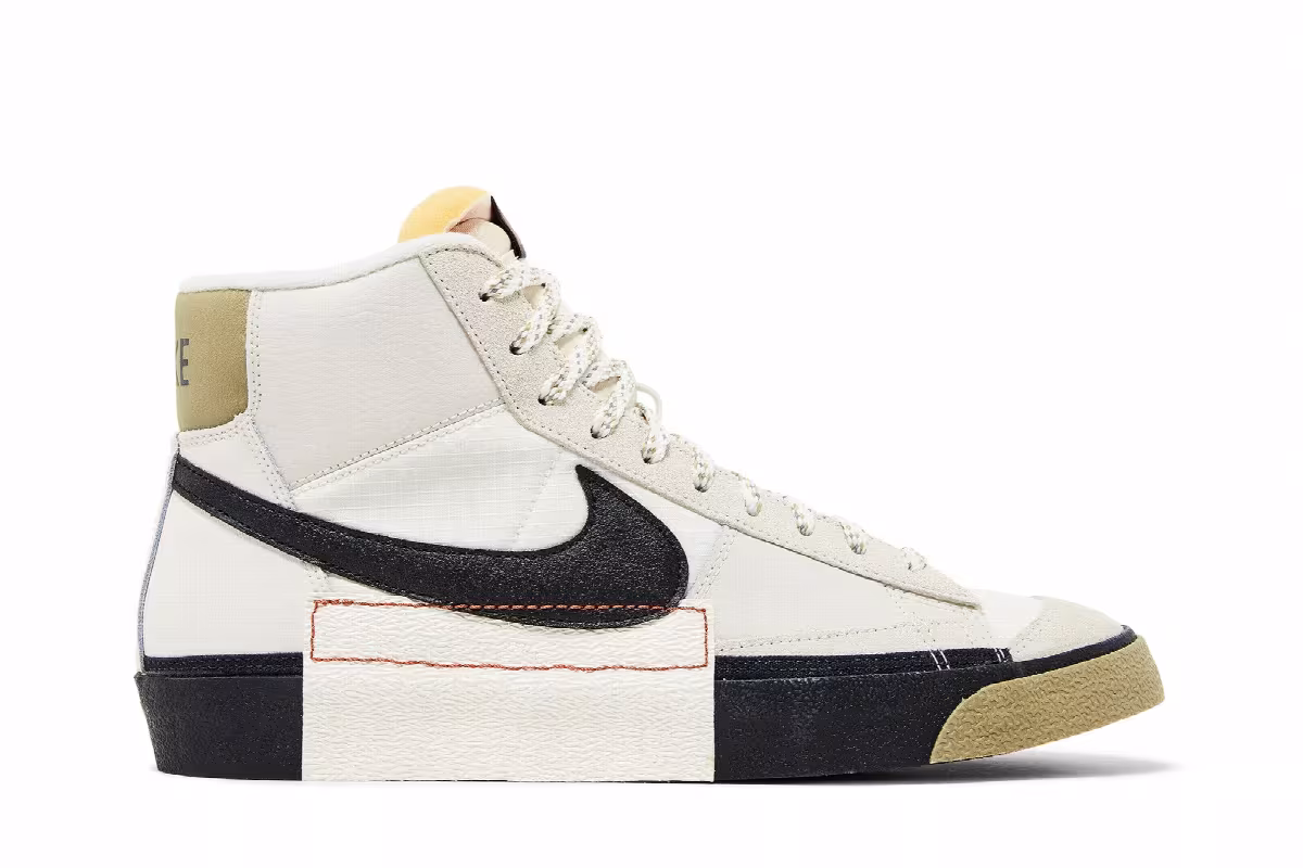 Nike Blazer Mid Pro Club Remastered - Phantom Neutral Olive, view 2