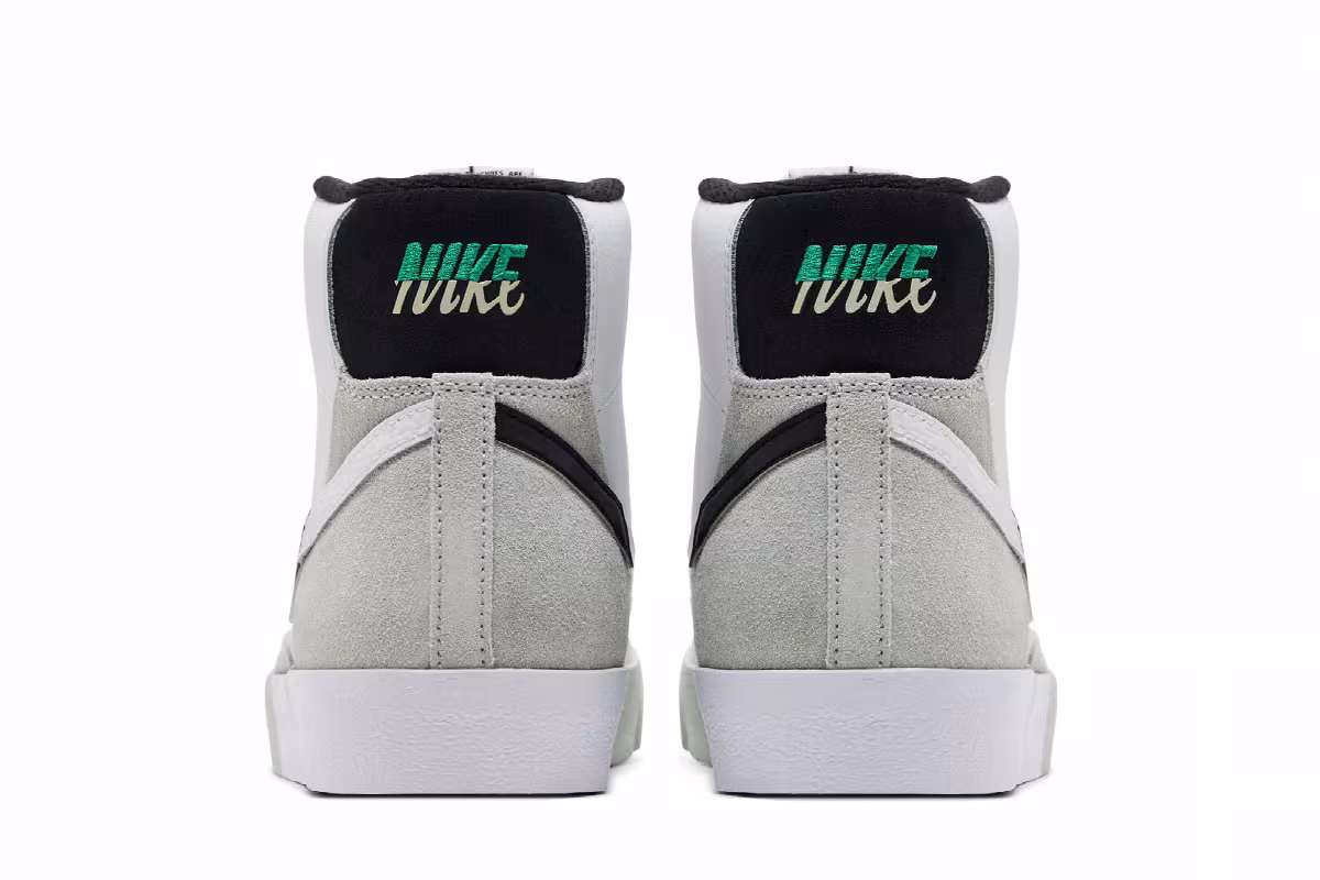Nike Blazer Mid Split - White Black, view 7