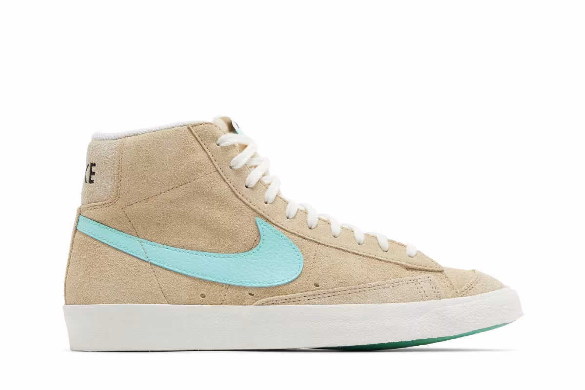 Nike Blazer Mid Desert Ore Aqua, view 2