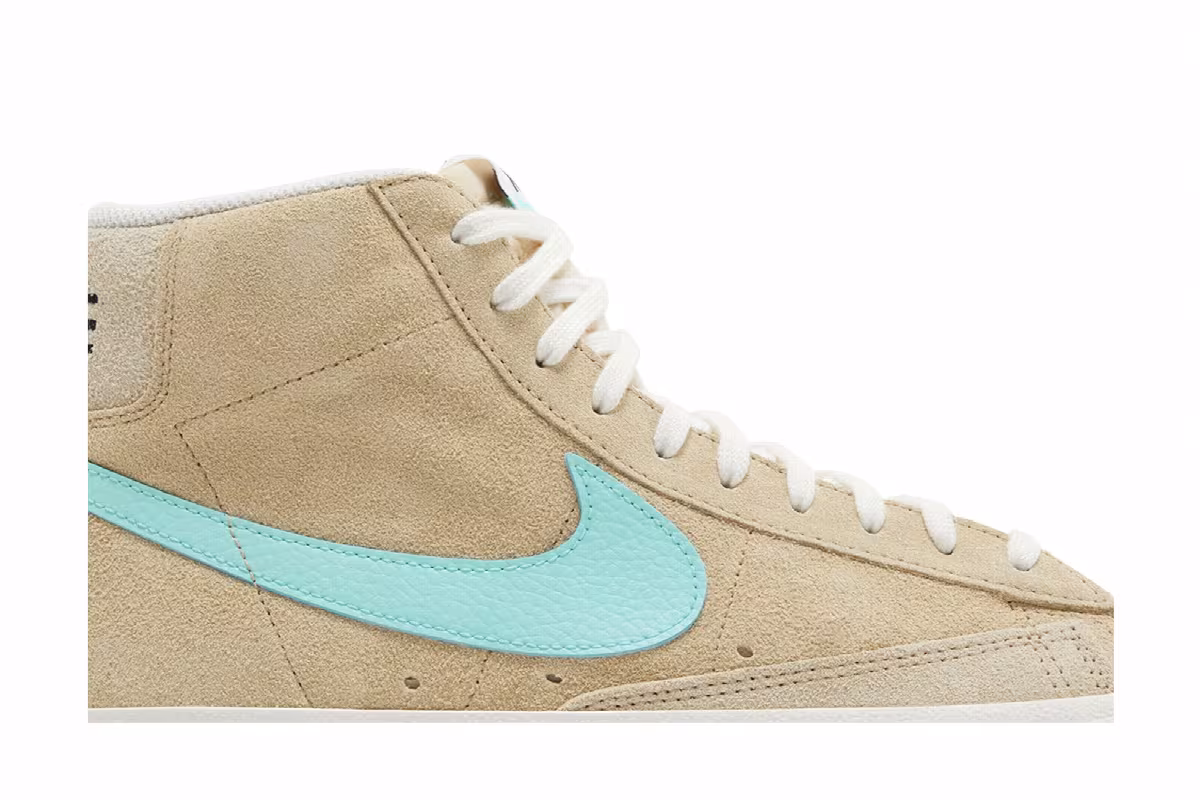 Nike Blazer Mid Desert Ore Aqua, view 3