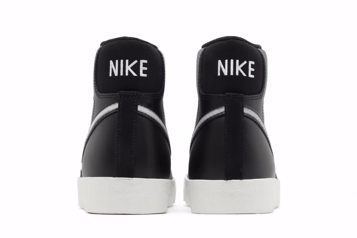 Nike Blazer Mid Airbrush - Black, view 7