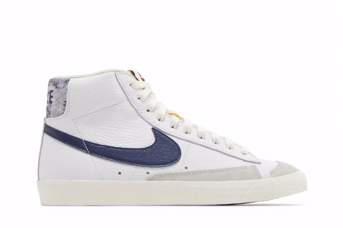 Nike Blazer Mid Washed Denim, view 2