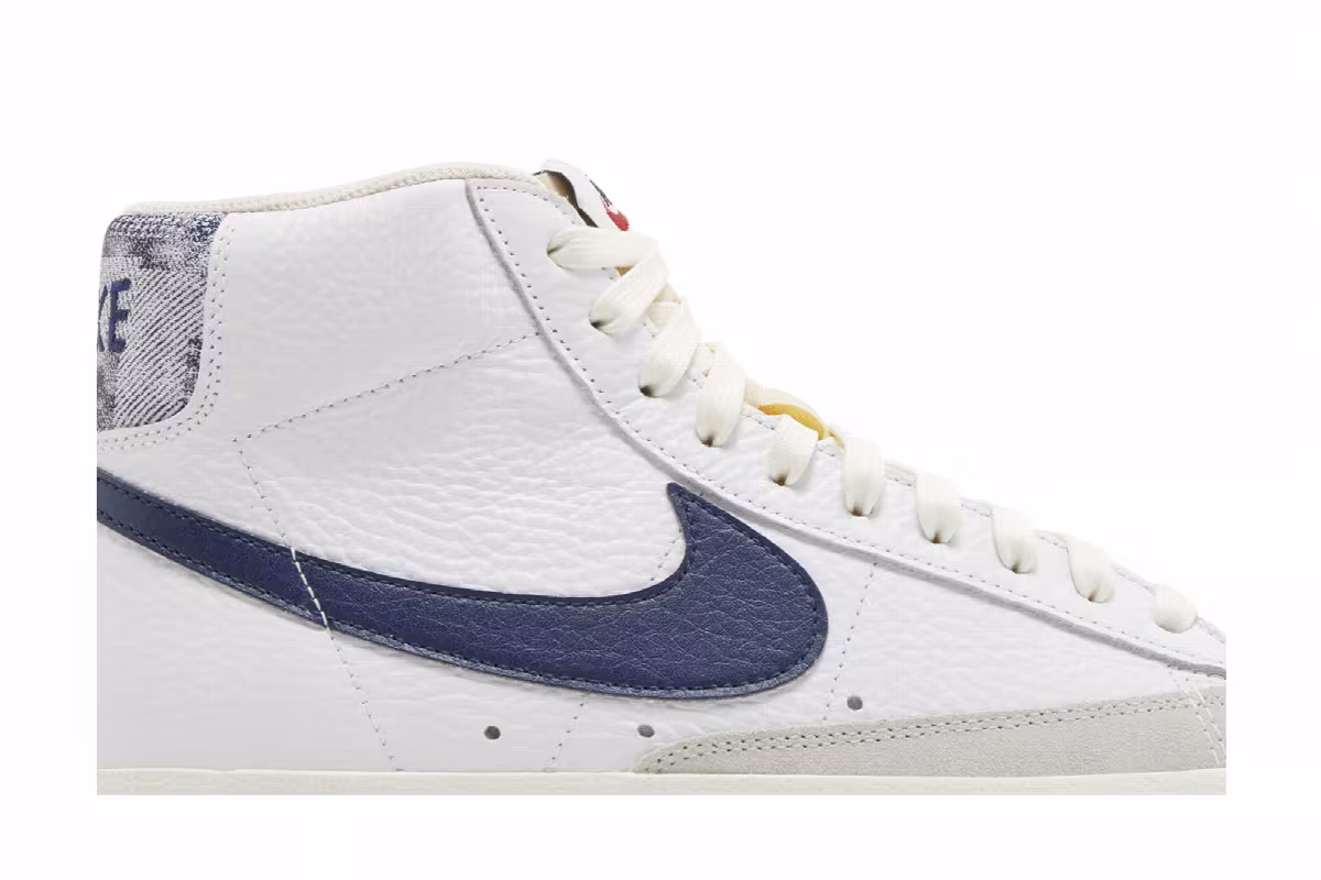 Nike Blazer Mid Washed Denim, view 3