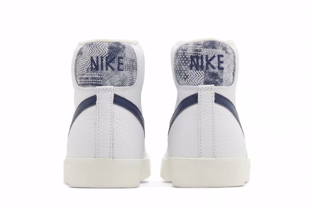 Nike Blazer Mid Washed Denim, view 7