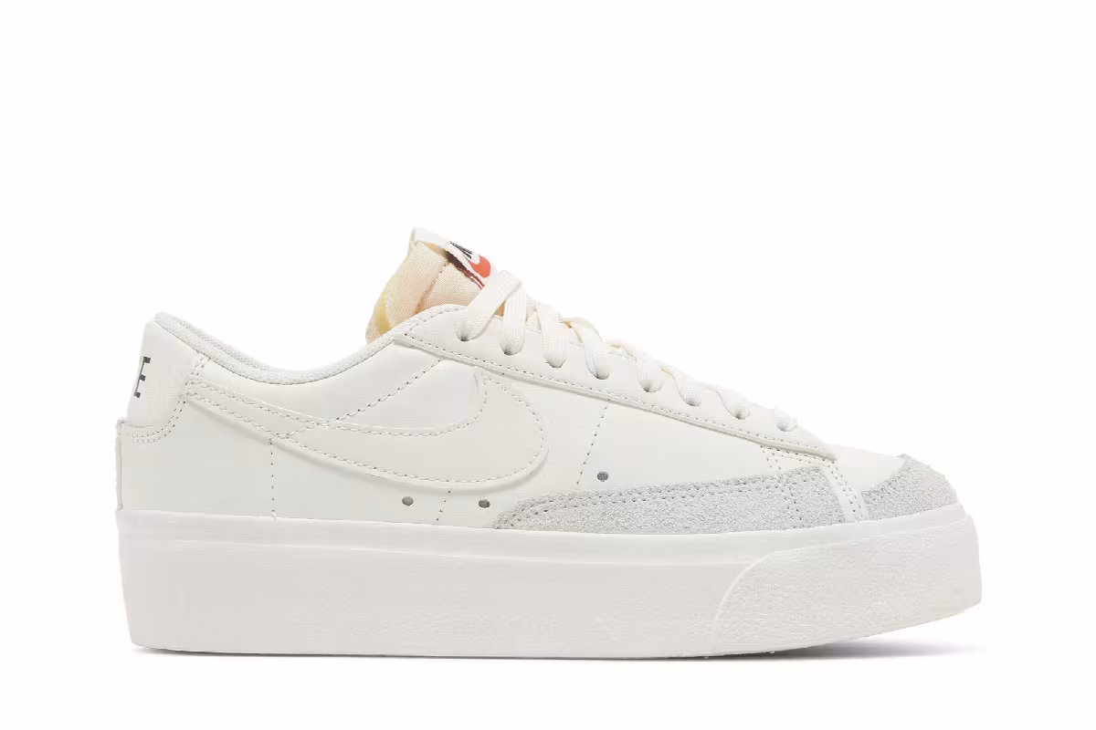 Nike Women's Blazer Low Platform Triple Sail, view 2
