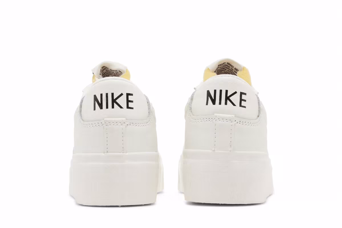 Nike Women's Blazer Low Platform Triple Sail, view 7