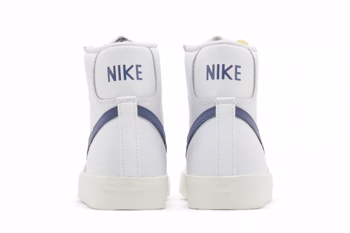 Nike Women's Blazer Mid White Diffused Blue, view 7