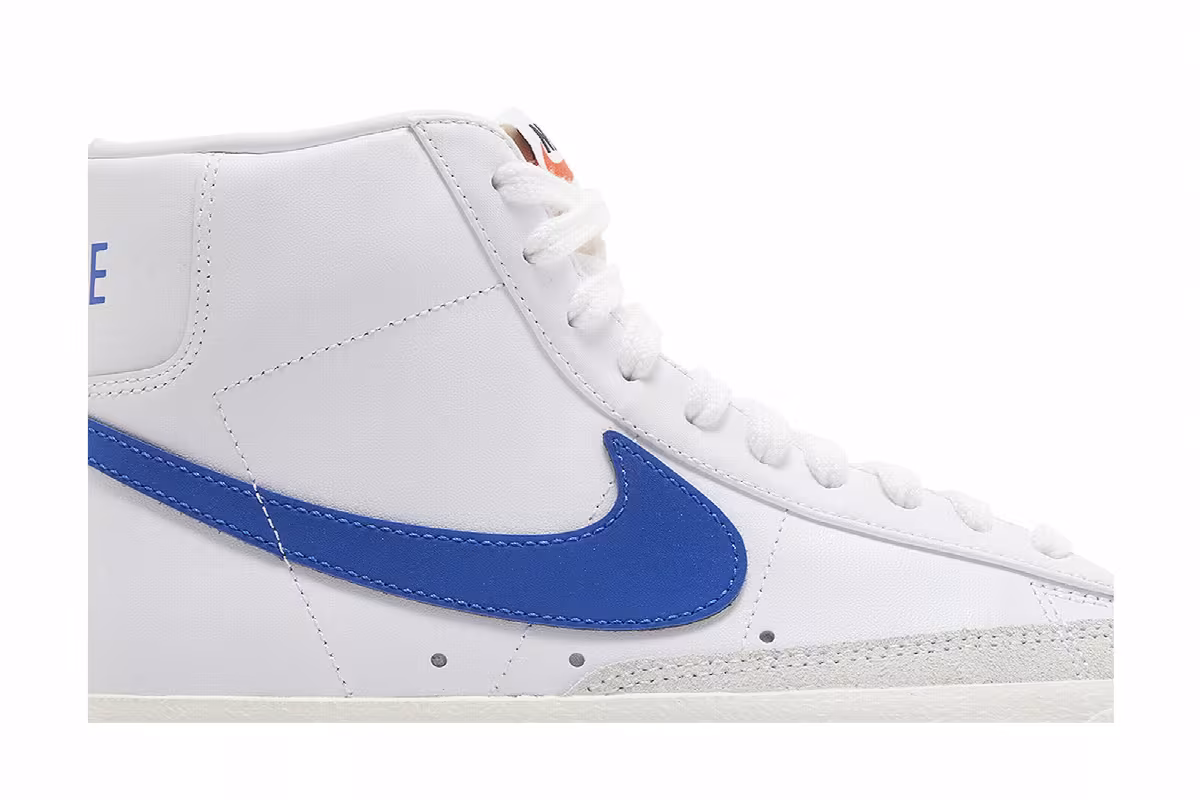 Nike Women's Blazer Mid White Game Royal, view 3