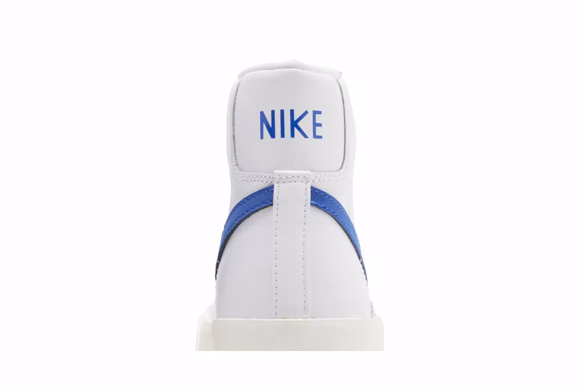 Nike Women's Blazer Mid White Game Royal, view 8