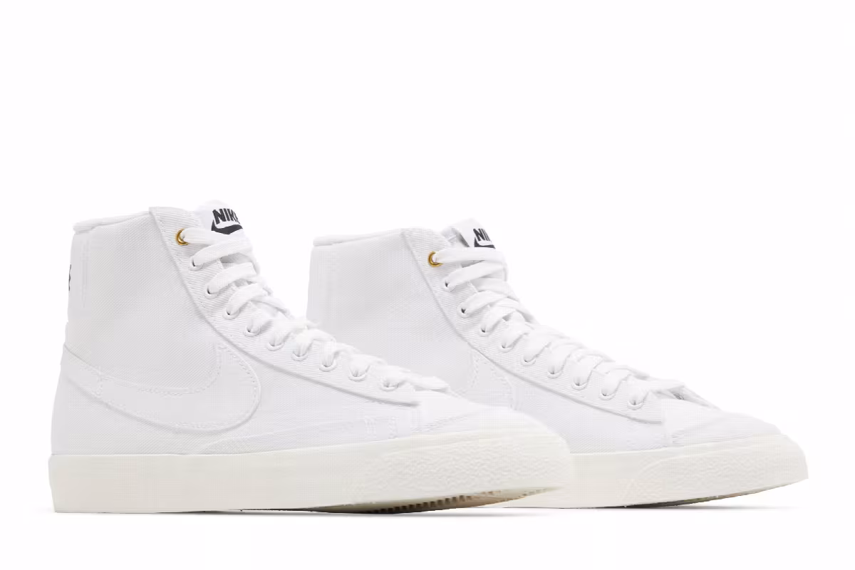 Nike Women's Blazer Mid White, view 9