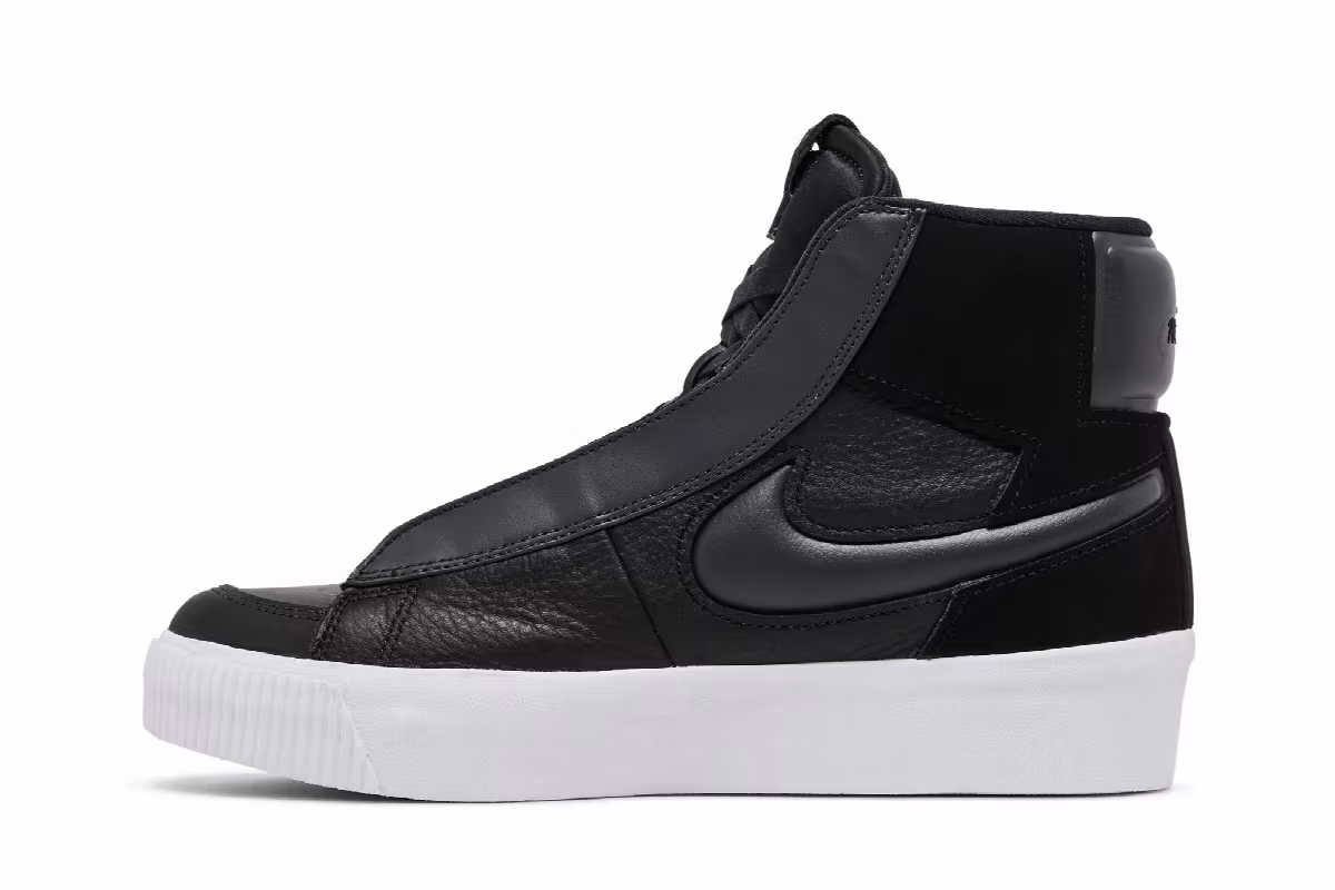 Nike Women's Blazer Mid Victory Black Off Noir, view 4