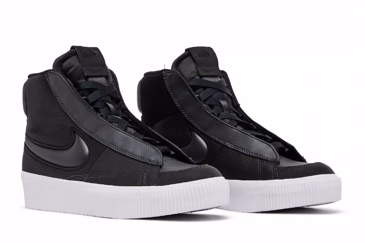 Nike Women's Blazer Mid Victory Black Off Noir, view 9