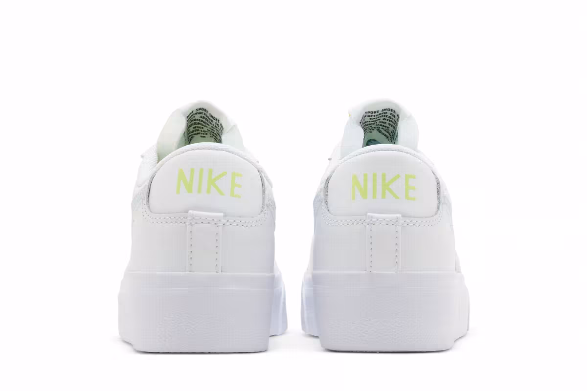 Nike Women's Blazer Low Platform White Blue Tint, view 7