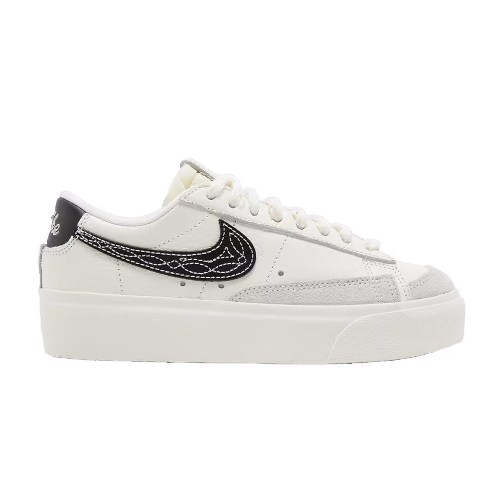 Nike Women's Blazer Low Platform Needlework