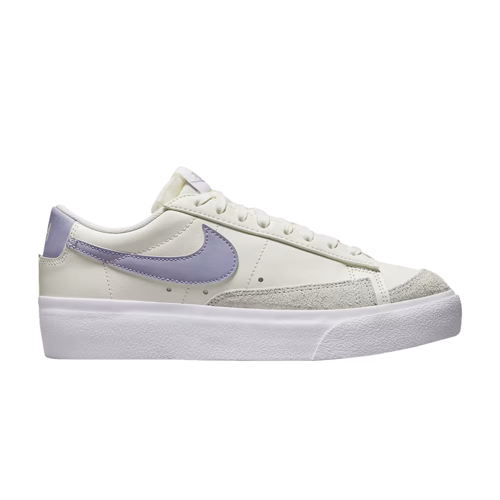 Nike Women's Blazer Low Platform Sail Indigo Haze