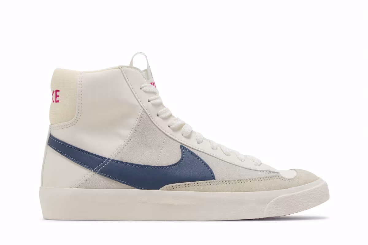 Nike Blazer Mid Sail Diffused Blue, view 2