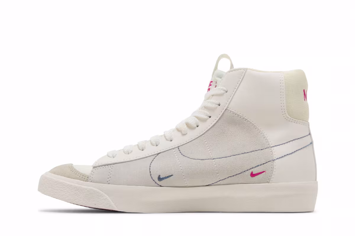 Nike Blazer Mid Sail Diffused Blue, view 4