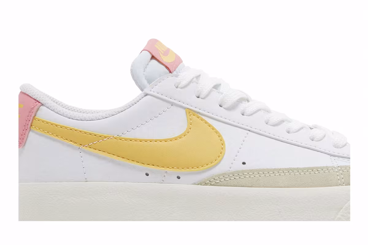 Nike Blazer Low White Topaz Gold, view 3