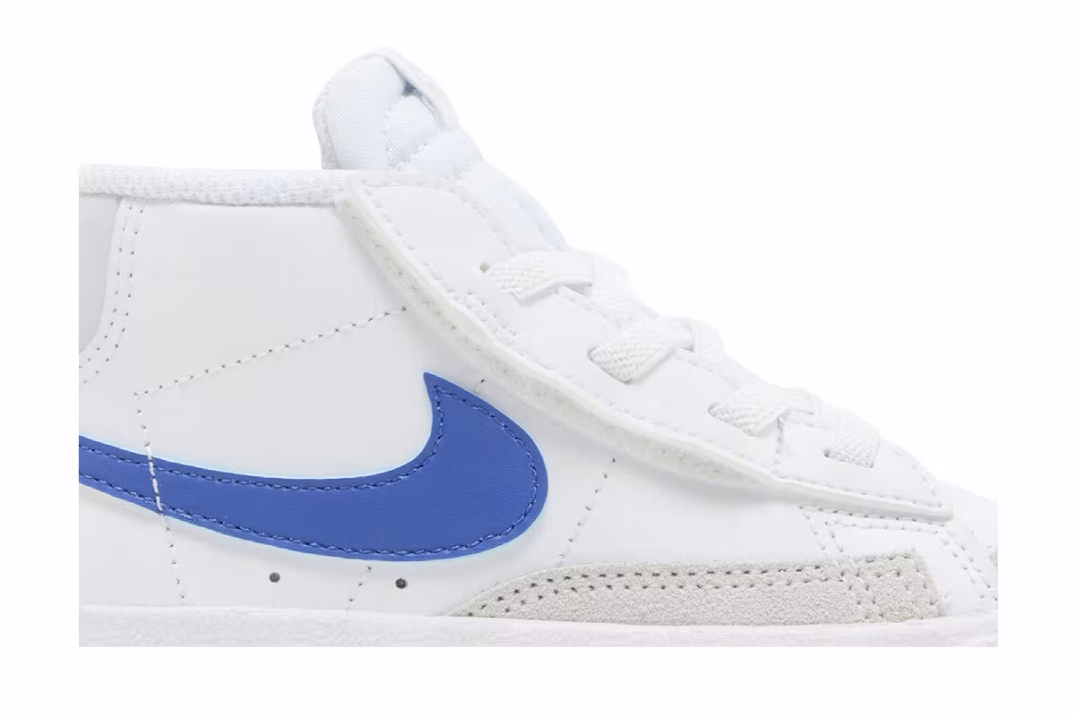 Nike Blazer Mid White Game Royal, view 3