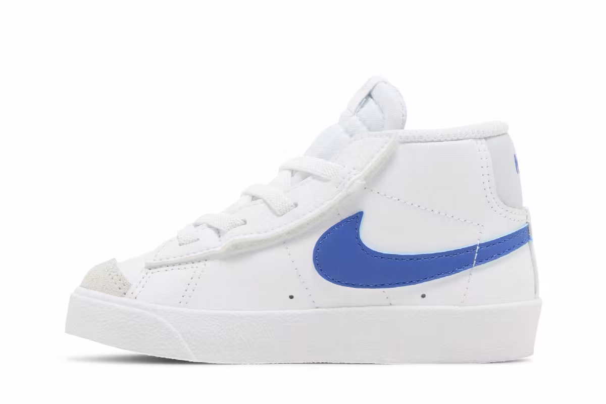 Nike Blazer Mid White Game Royal, view 4