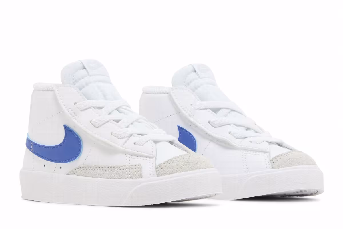 Nike Blazer Mid White Game Royal, view 9