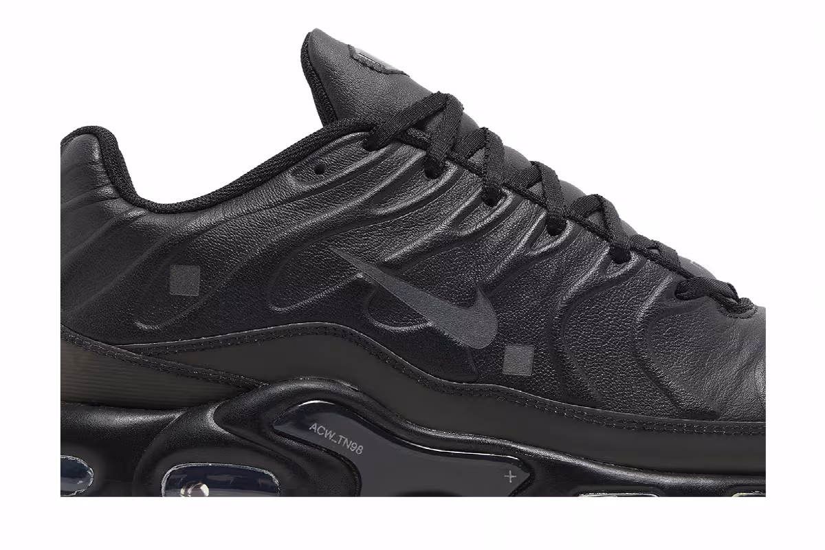 Men's A-Cold-Wall* x Nike Air Max Plus Black, view 3