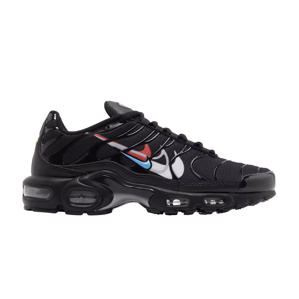 Nike Air Max Plus Multi Swoosh - Black Bright Crimson