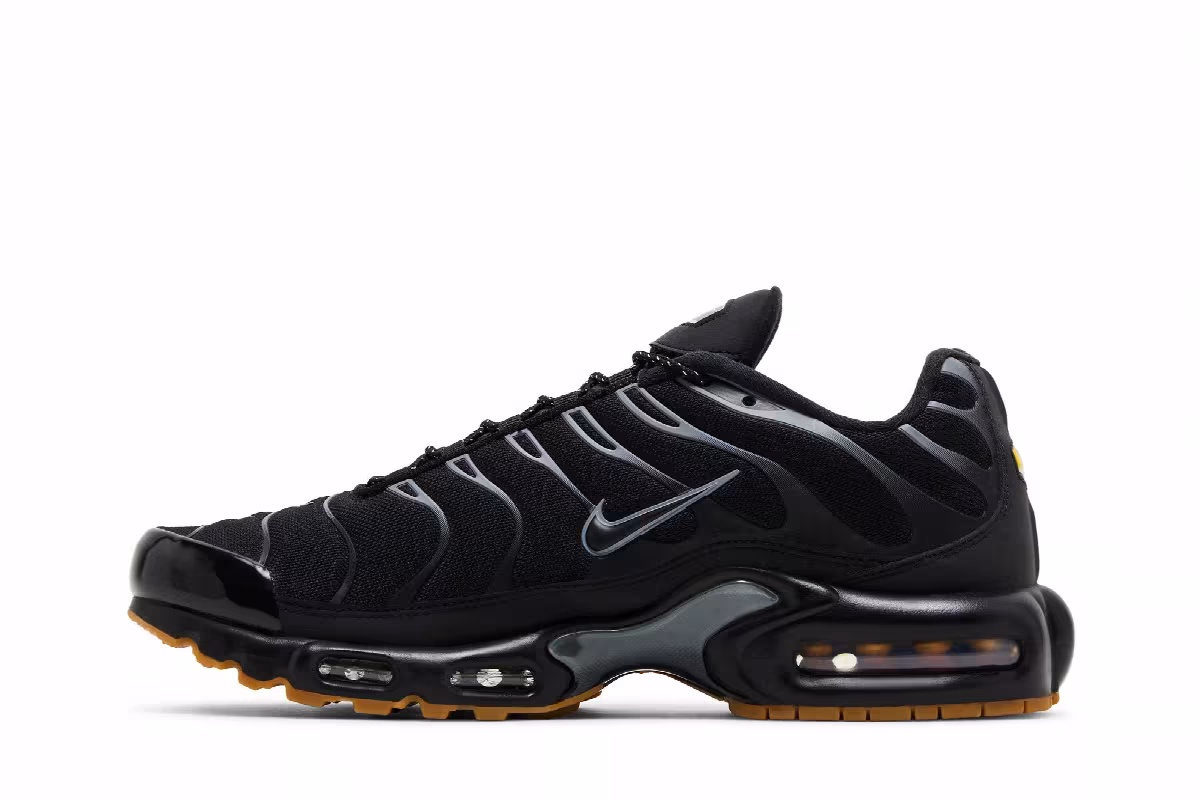 Nike Air Max Plus Black Gum Light Brown, view 4