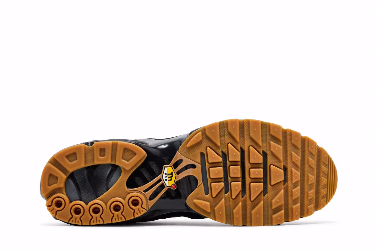 Nike Air Max Plus Black Gum Light Brown, view 5