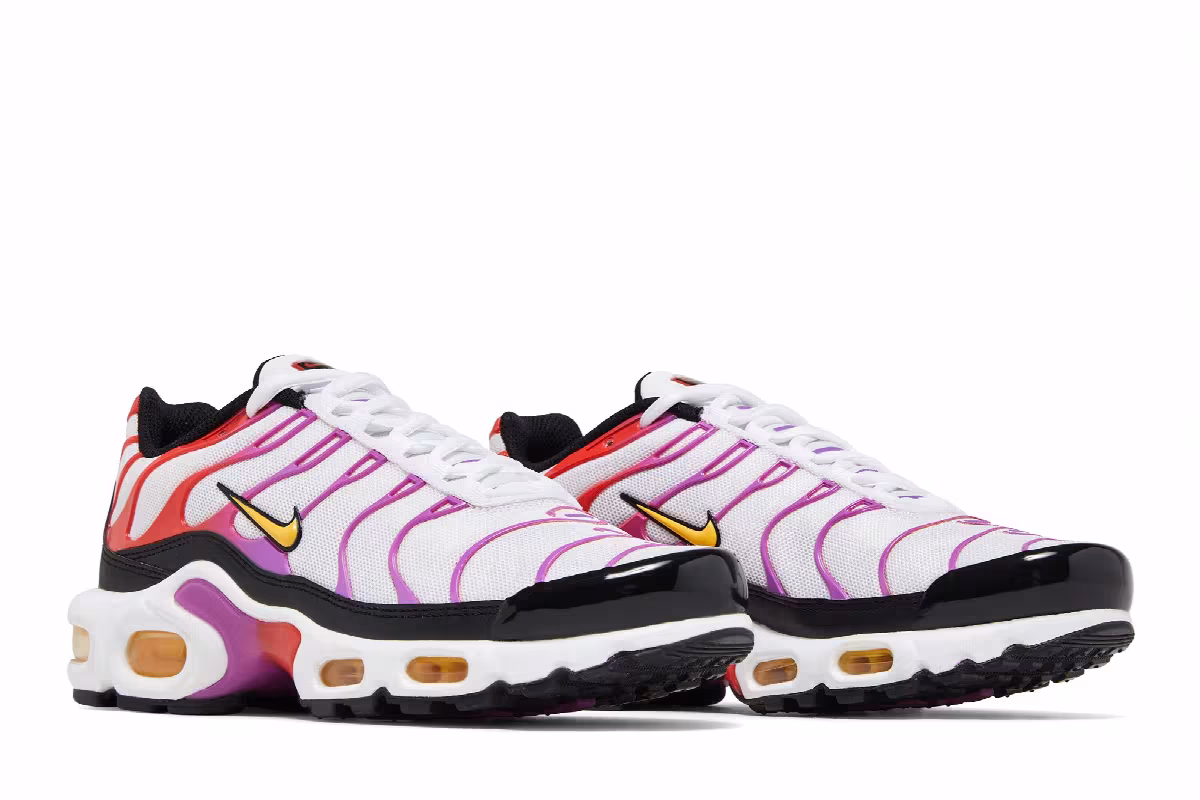 Nike Women's Air Max Plus Fuchsia Picante Gradient, view 9