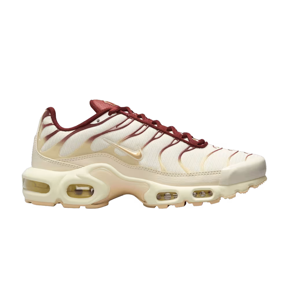 Nike Women's Air Max Plus Coconut Milk Rugged Orange