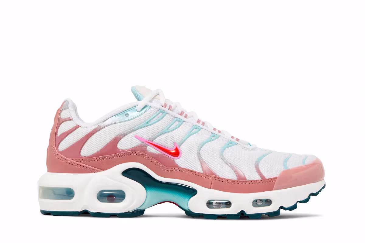 Nike Air Max Plus GS Red Stardust Jade Ice, view 2