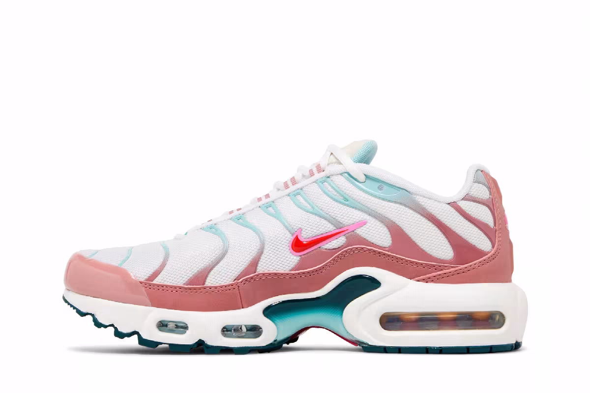 Nike Air Max Plus GS Red Stardust Jade Ice, view 4