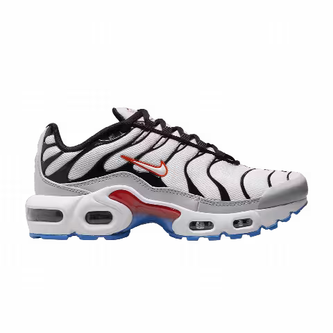 Nike Air Max Plus GS 'Platinum Black Red'