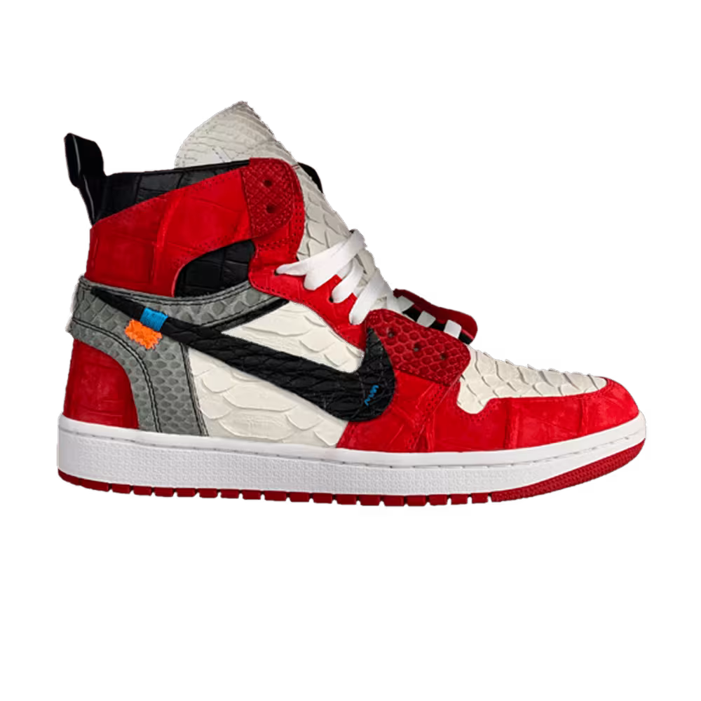 The Shoe Surgeon x Off-White x Air Jordan 1 High Lux Chicago