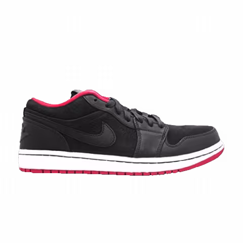 Air Jordan 1 Low Nouveau 'Black Red'