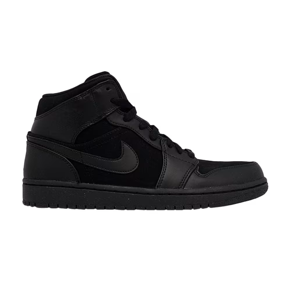 Air Jordan 1 Phat Mid Triple Black