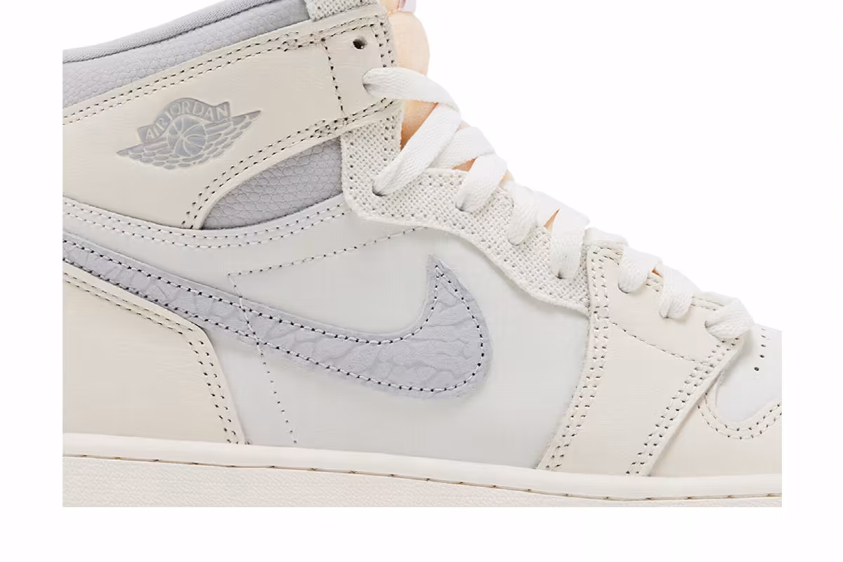 Air Jordan 1 High OG GS Sail University Red, view 3